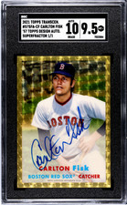 Carlton Fisk 2021 Topps Transcendent Superfractor 1/1