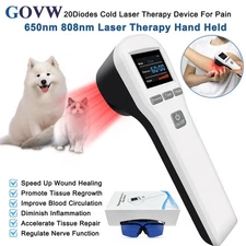 880mW Low Level Laser Light Therapy Device for Chronic Pain Relief 650nm 808nm