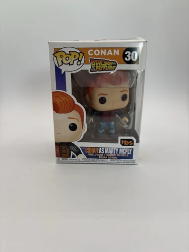 Funko POP! SDCC 2020 ~ TBS ~ Conan como Marty McFly #30 ~ con protector suave