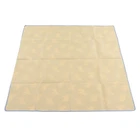 Food Spill Mess Mat Polyester Fiber Baby High Chair Cushion 110 X