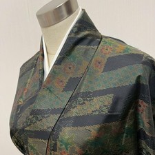 Kimono KL3928 Oshima Tsumugi Kimono Height 157.5cm Pure Silk