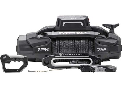Smittybilt 98812 X20 Gen3 12K Winch w/Synthetic Rope; Waterproofing Ip68 Rating