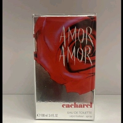 AMOR AMOR Cacharel For Women Eau de Toilette 3.4 Oz /100ml Brand New