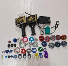 Beyblade X Launcher Bundle Used Collectible Toy Set Lots Parts Assortment