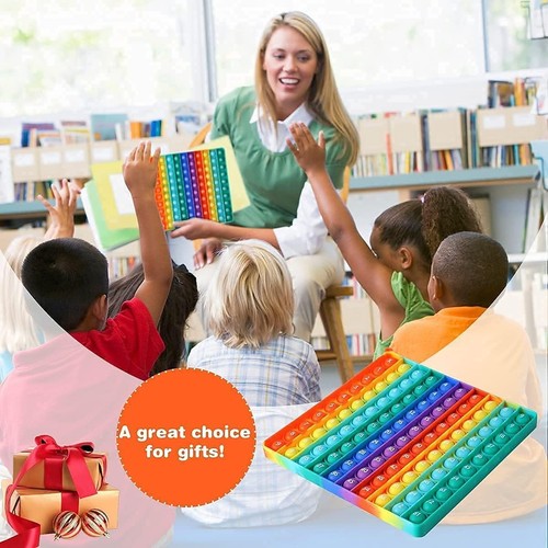 P00p with Numbers Multiplication Table Game Fidget Toys - Picture 3 of 8