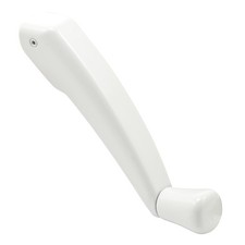 Prime-Line TH 22253 Folding Crank Handle for 11/32 In. in., White