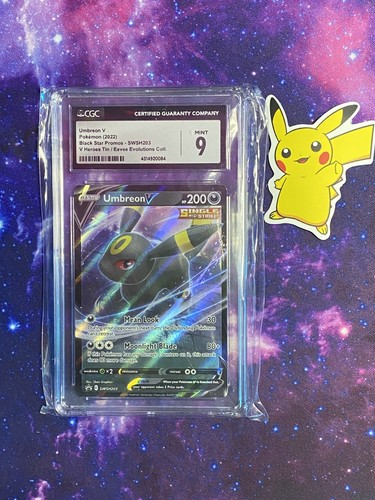 Umbreon V graded CGC 9 for sale on eBay