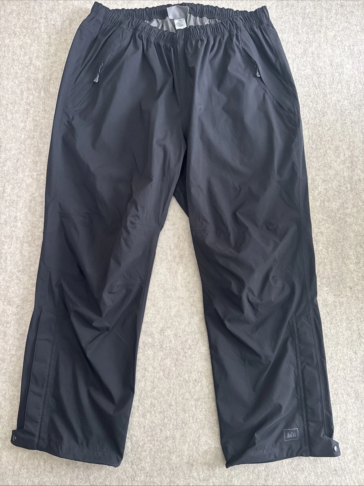 REI Coop Elements Windproof Rain Pants Full Length Mens 2XL