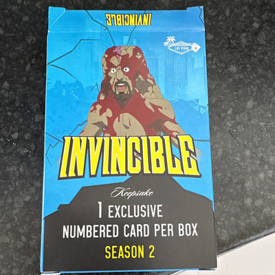 Keepsake 2026 Invincible Season 2 Character Signagraph Angstrom Levy #3 /250