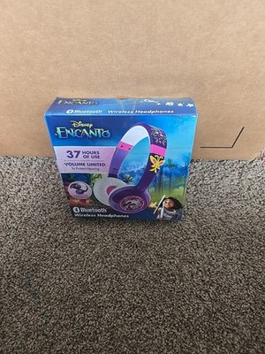 eKids Disney Encanto Kids Bluetooth Wireless Headphones NEW