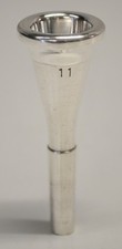 USED NO NAME FRENCH HORN MOUTHPIECE, SIZE 11