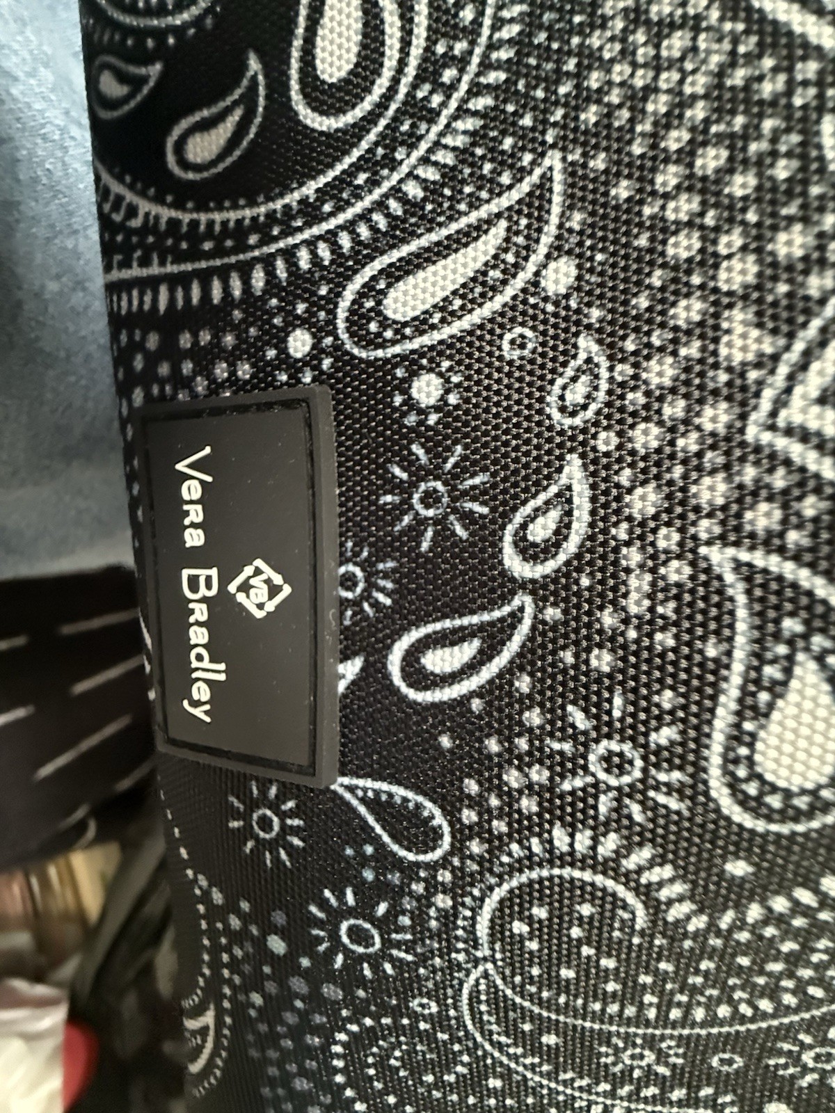 Vera Bradley Lighten Up Everything Organizer Stellar Paisley New  MSRP 59$