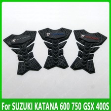 3D Rubber Fuel Gas Tank Pad Protector Decals stickers For SUZUKI KATANA 600 750