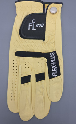 FL Golf Womens Golf Leather Glove Flex Plus Medium Left Washable Sheepskin