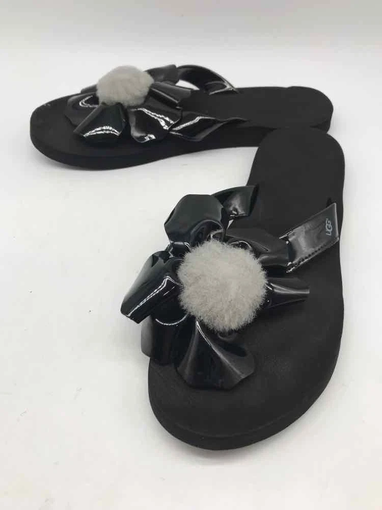 Sandali infradito UGG neri taglia 10 usati