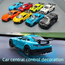 Sports Car Drift Rotating Dashboard Decor Racing Model Console Ornament