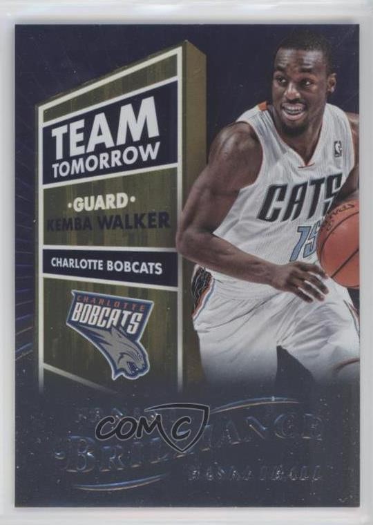 2012-13 Panini Brilliance Team Tomorrow Kemba Walker #1 fm0