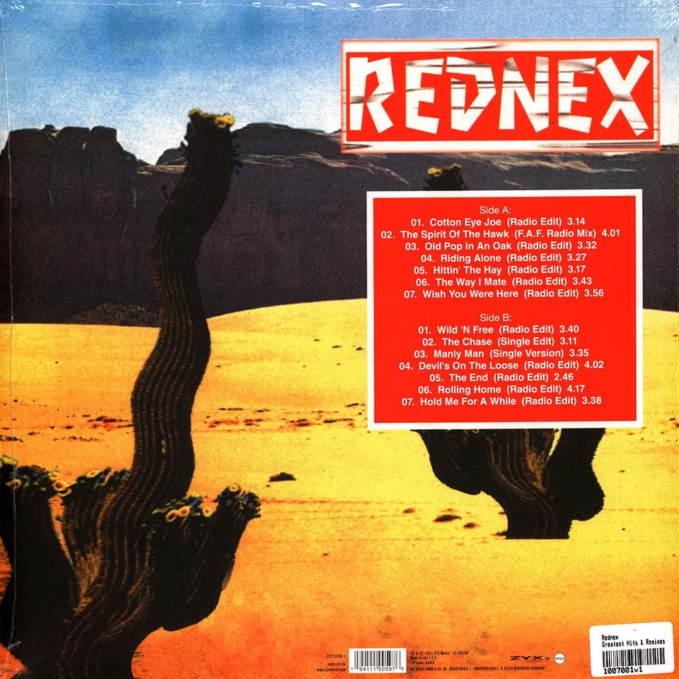Rednex - Greatest Hits & Remixes (Vinyl LP - 2021 - EU - Original) - Bild 2 von 2