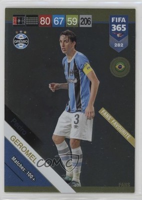 2018-19 Panini Adrenalyn XL Fifa 365 Fans' Favourite Pedro Geromel #282 0jf5