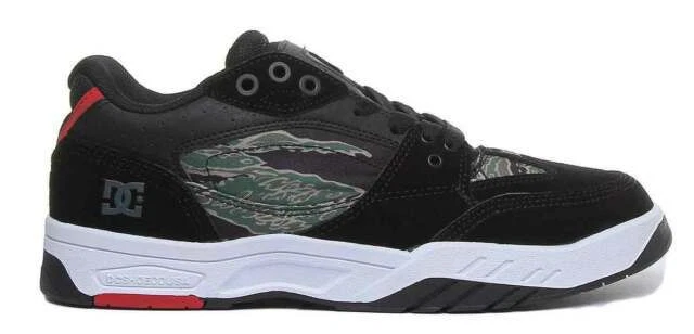 DC Maswell SE Men Shoes Trainers in Black Camo UK Size 10 EUR 44.5 Genuine