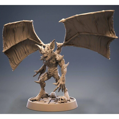 Kit de modelo de impresión 3D de 100 mm Demon Servant Hunter sin pintar - Imagen 1 de 2