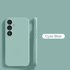 For Samsung S25 Ultra S24 FE S23 FE A16 A15 A55 Liquid Silicone Soft Case Cover