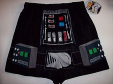 Star Wars Underwear Mens One Pair Boxer Select S M L XL Darth Vader Cape Blk NWT