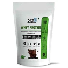 XLR8 Whey Protein Powder with 24 g Protein Content & 5.4 g BCAA (907 g, Chocolat