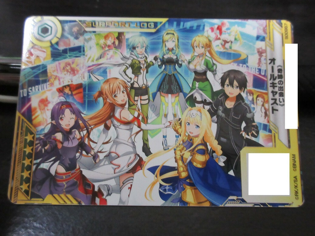 SAO Arcade Card S00957 All Cast NORMAL Sword Art Online SAOAC | eBay