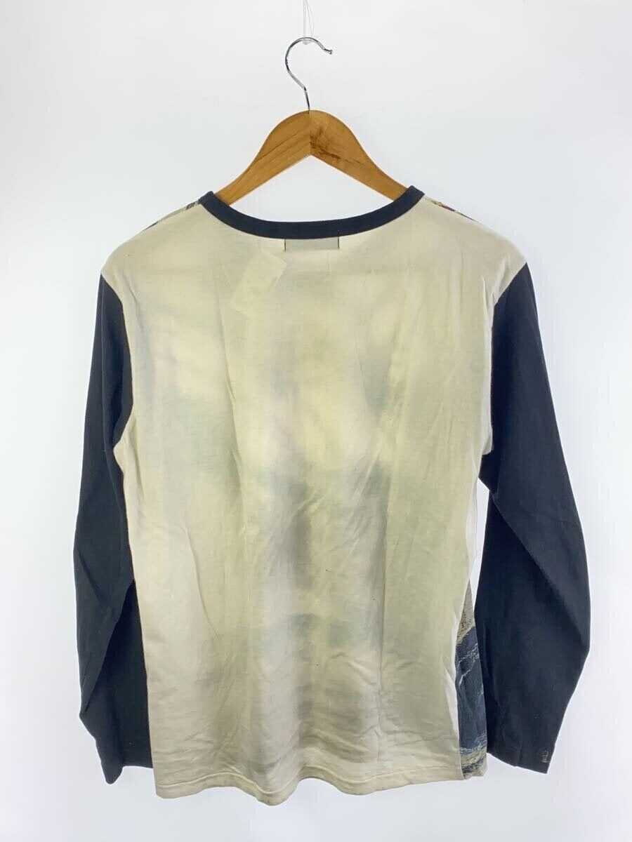 YOHJI YAMAMOTO Men's NKJET PRINTED LONG SLEEVE T-shirt size YOHJI YAMAMOTO Men's NKJET PRINTED LONG SLEEVE T-shirt size