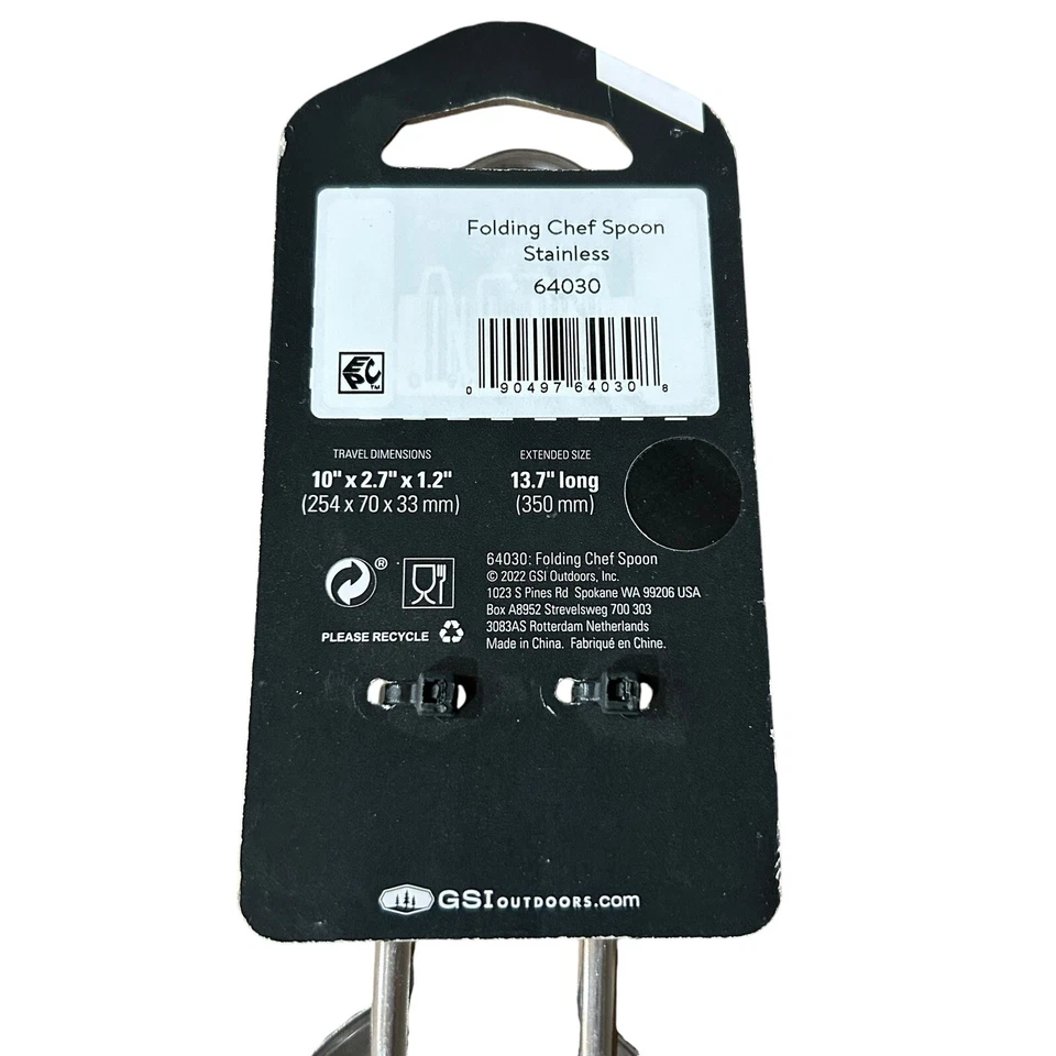 Cuchara/cucharón de chef plegable GSI Glacier Foto 2 de 3
