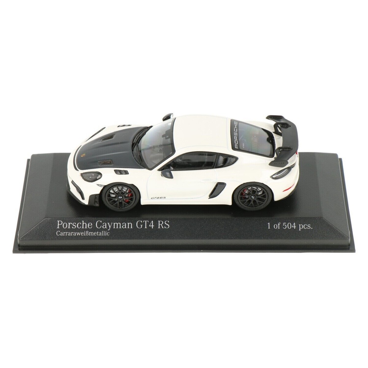 Porsche 718 982 Cayman GT4 RS 2021 Carrera White Minichamps