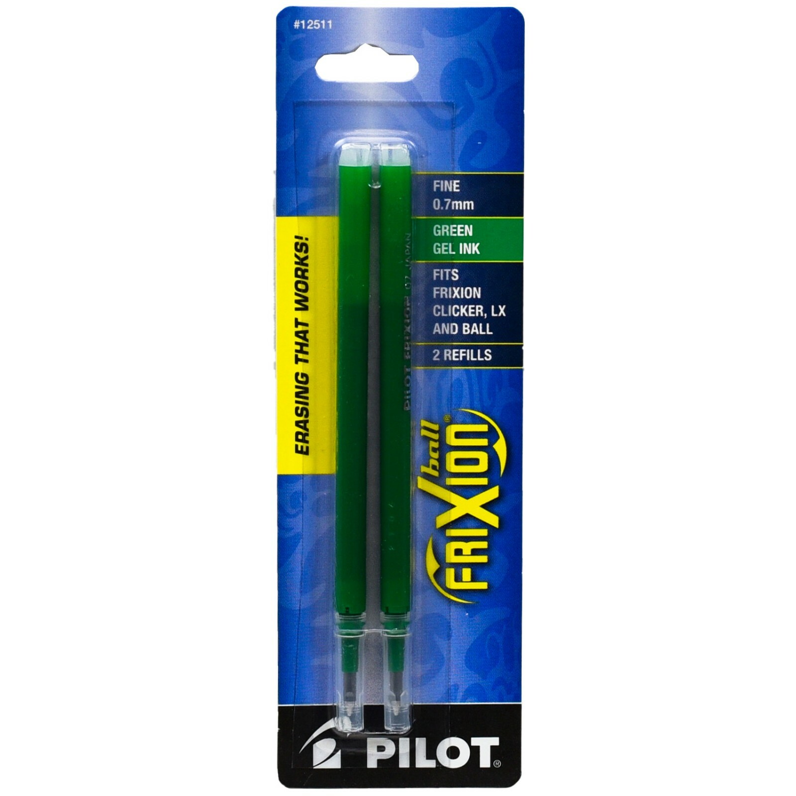 Pilot frixion ball clicker verde claro