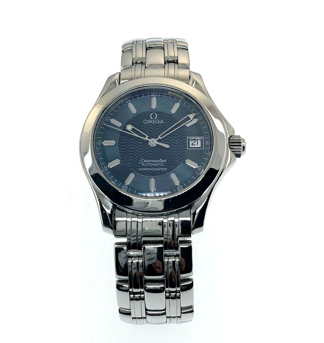 時計 OMEGA Seamaster Automatic Chronometer Omega Seamaster Automatic Chronometer Stainless 38 mm Steel Watch