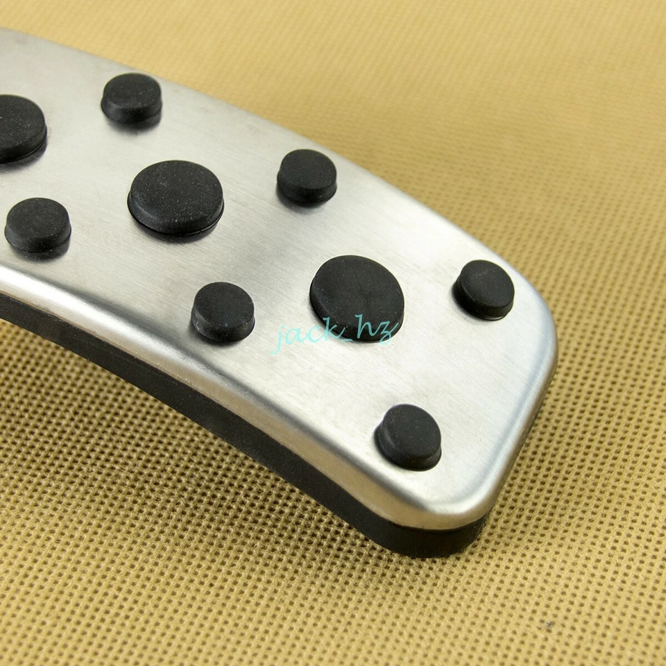 MT Footrest Clutch Brake Gas Pedal Cover For Subaru Forester Impreza XV Legacy - Image 4 of 4