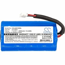 New 2600mAh Battery for Anker SoundCore Boost P/N:2S1B65O Li-ion 7.40V