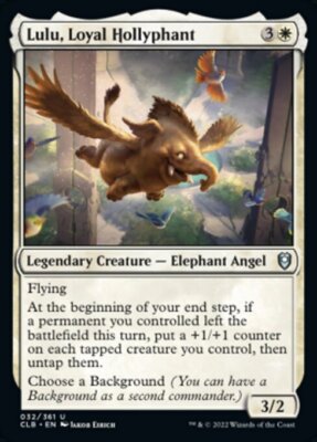 MTG Baldur's Gate U Lulu Loyal Hollyphant #032 PLAYSET 4x x4
