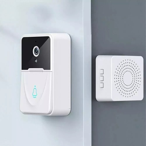 Wireless Security Smart WiFi Doorbell Intercom Video Camera Door Ring Bell Chime - Picture 4 of 12