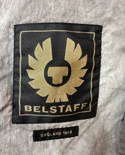 BELSTAFF LIGHTWEIGHT WEATHERPROOF OLD SILVER JACKET BRAND NEW TAGS RARE SZ: M - Picture 7 of 21