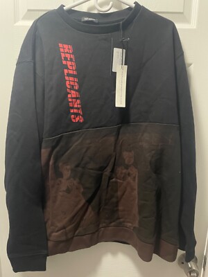 Raf Simons 18SS Replicants スウェット Raf Simons SS18 Oversized Replicant Crewneck Sweater | eBay