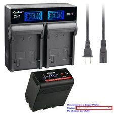 Kastar Battery LCD Rapid Charger for Sony NP-F970 Sony CCD-TR3100 CCD-TR3200