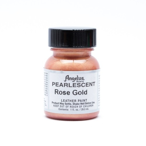Pearlescent Acrylic Leather Paint Shoes Boots Bags Sneakers Pearl 1oz Angelus - Picture 13 of 23
