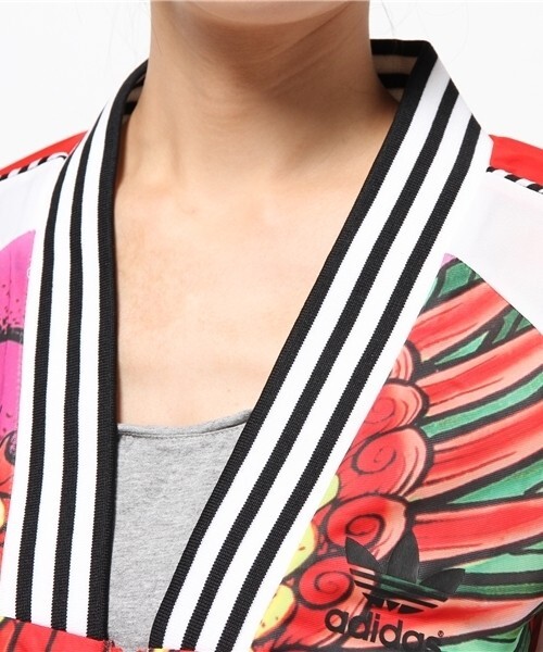 Adidas Originals x Rita Ora Dragon Print Track Jacket Red Adidas Originals x Rita Ora Dragon Print Track Jacket Red