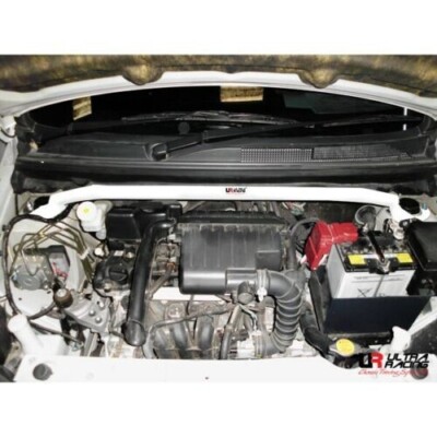 UR 2-Points Front Strut Bar For 2012-2023 22 Mitsubishi Mirage / Attrage 1.2 2WD