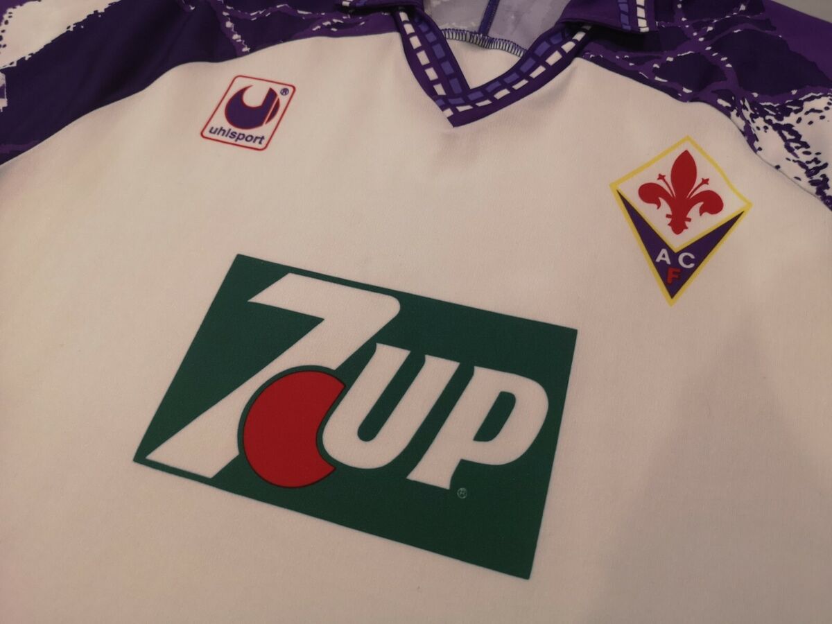 Uhlsport Fiorentina 1993-94 Away 7up M Shirt | eBay Uhlsport Fiorentina 1993-94 Away 7up M Shirt | eBay
