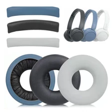 For Sony WH-CH520 Headphones Replacement Foam Ear Pads Cover or Headband Cushion