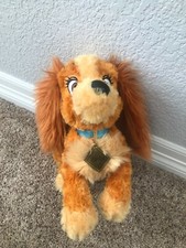 Disney Parks 13  Lady and the Tramp Plush Dog - Lady