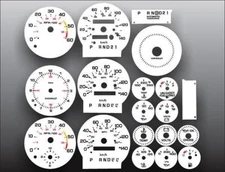 White Face Gauges for 1978-1985 Chevrolet Monte Carlo METRIC KPH KMH