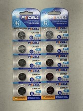 10 X CR1620 1620 Lithium 3v Battery KEYLESS FOB TOYS DEVICE US Free SHIP FRESH