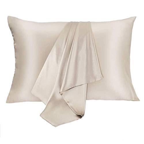 JOGJUE Silk Pillowcase for Hair and Skin 2 Pack 100% Mulberry Silk Bed-image